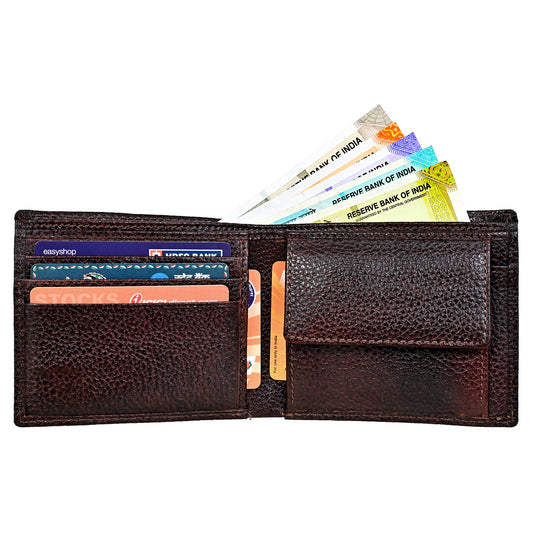 GWCC663 Gents Wallet in Grain Leather, RFID Protected