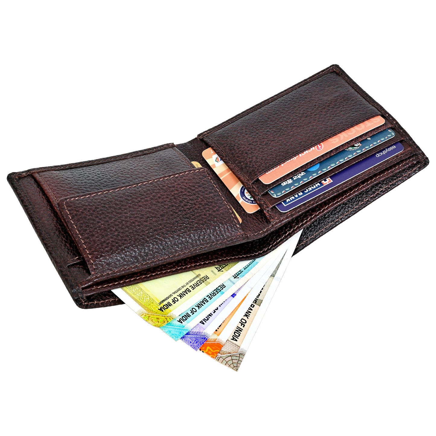 GWCC663 Gents Wallet in Grain Leather, RFID Protected