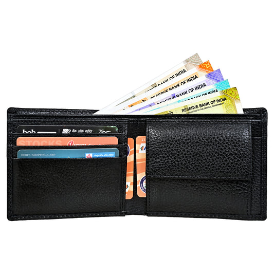 GWCC664 Gents Wallet in Grain Leather, RFID Protected