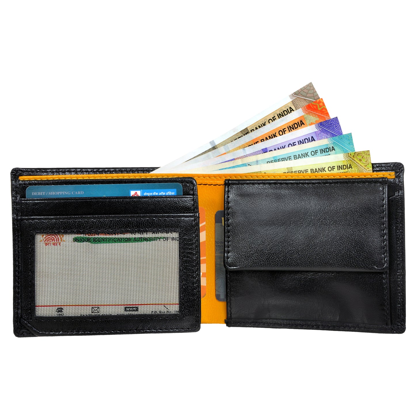 GWCC625 Gents Wallet in Grain Leather, RFID Protected