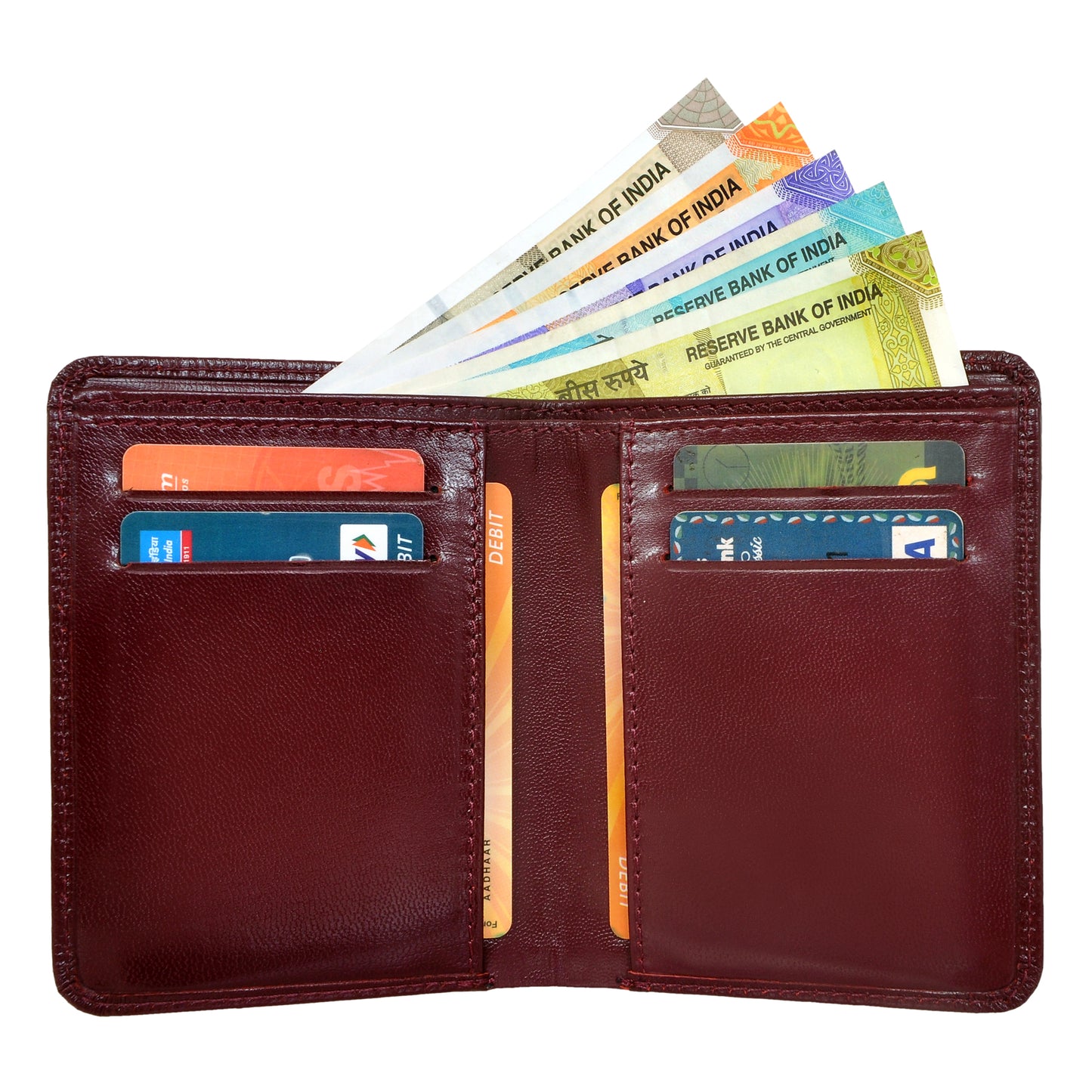 GWCC640 Gents Wallet in Grain Leather, RFID Protected