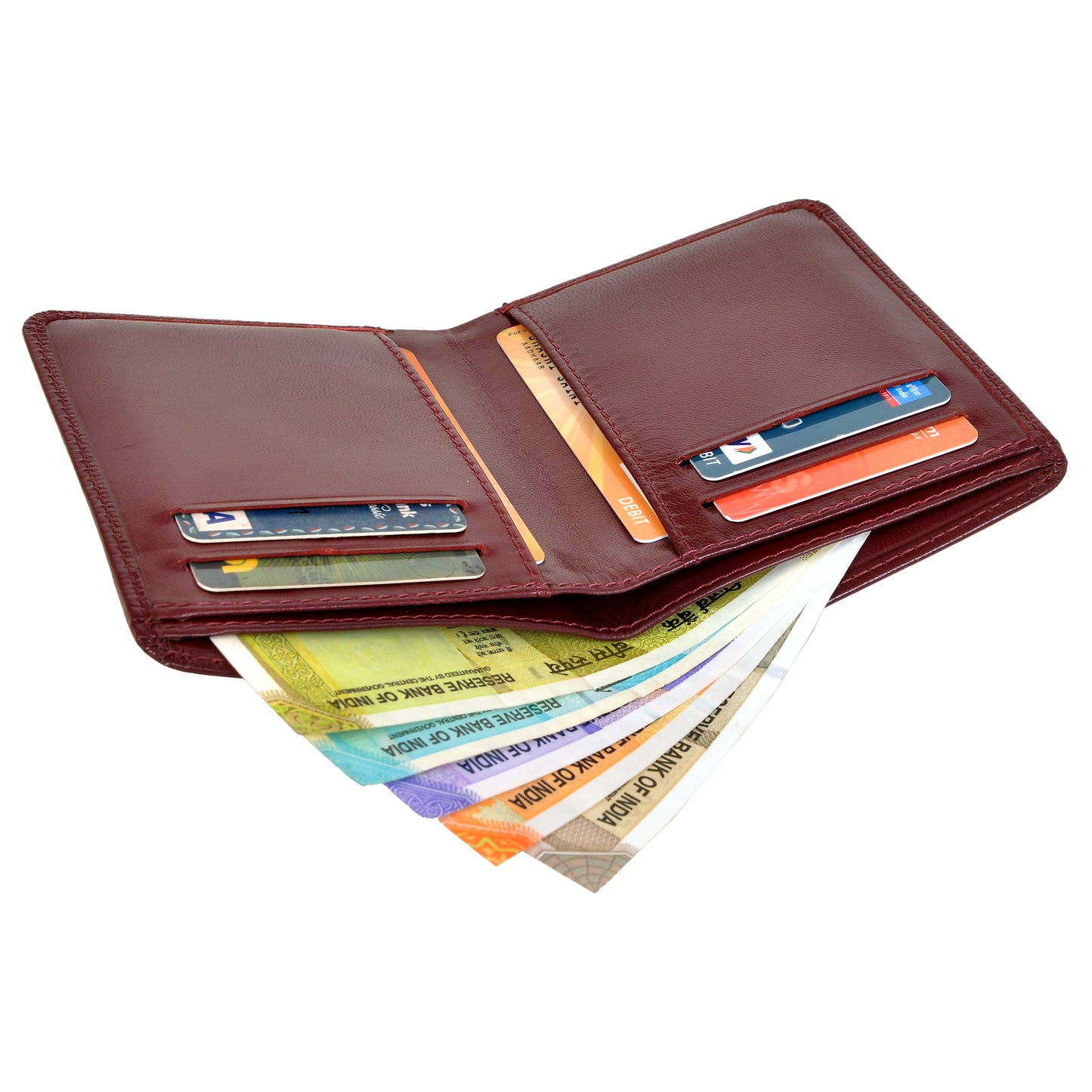 GWCC640 Gents Wallet in Grain Leather, RFID Protected