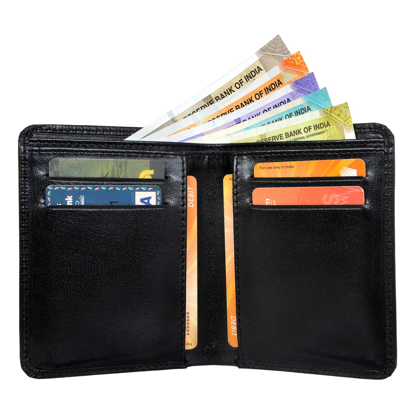 GWCC641 Gents Wallet in Grain Leather, RFID Protected