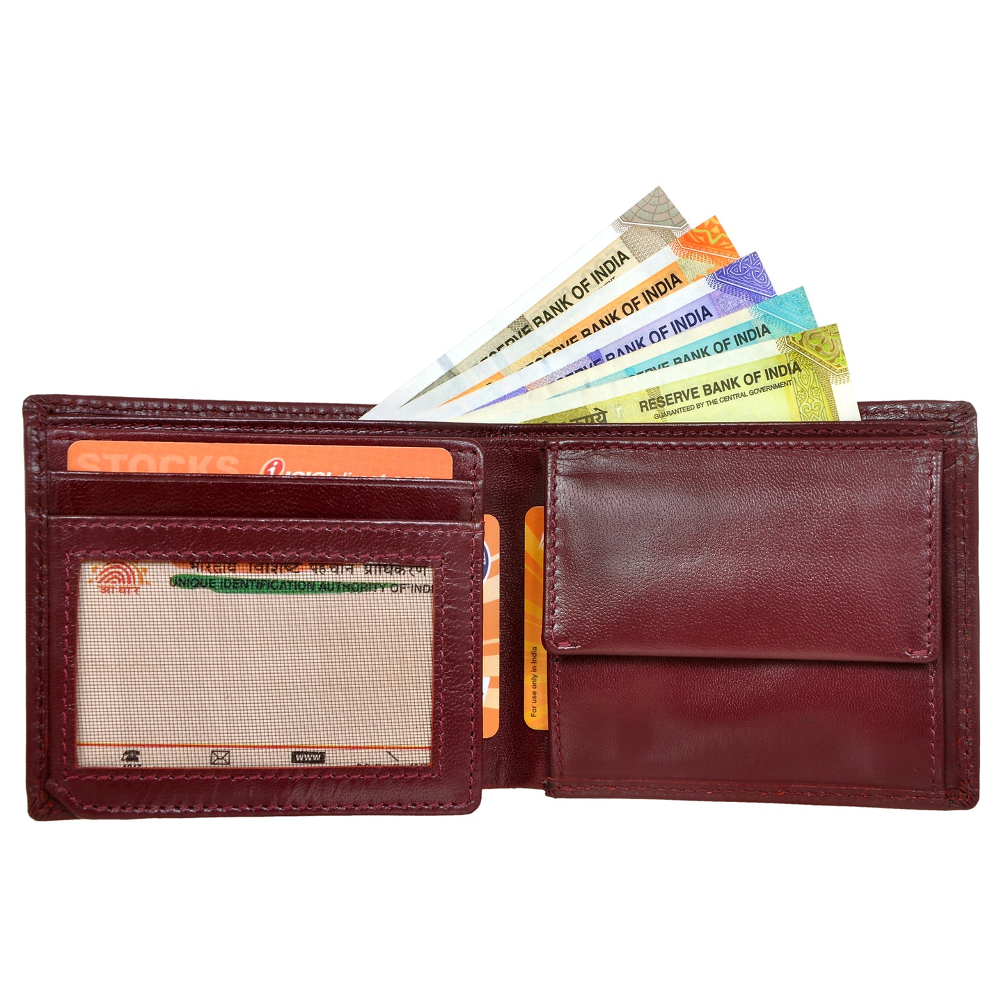 GWCC627 Gents Wallet in Grain Leather, RFID Protected