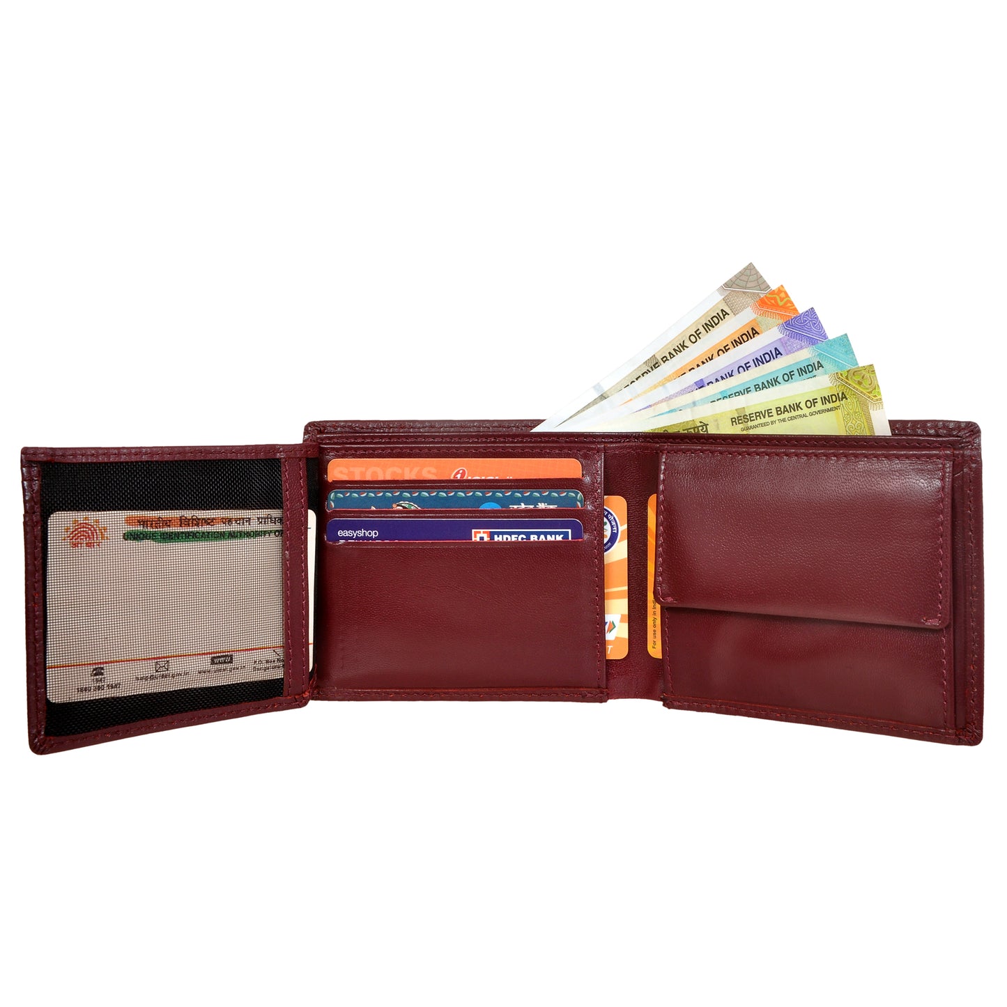 GWCC627 Gents Wallet in Grain Leather, RFID Protected