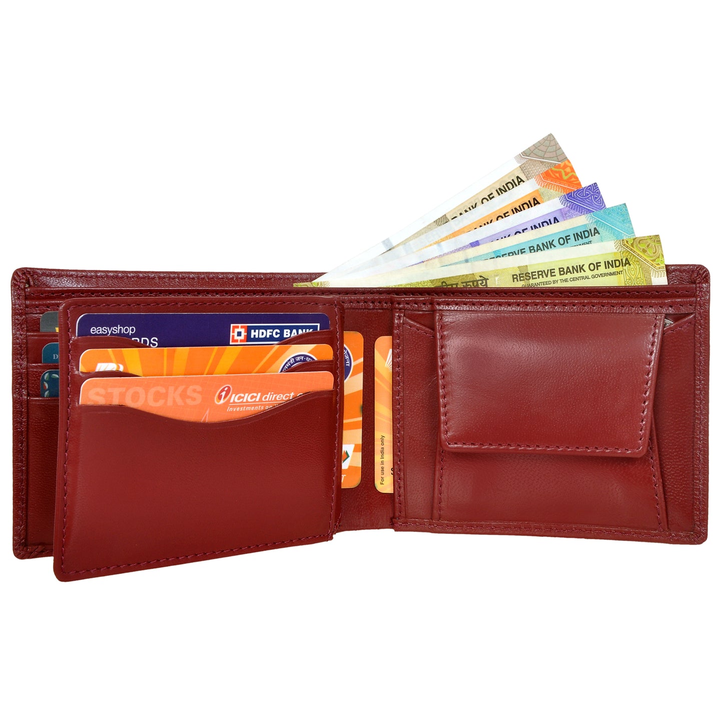 GWCC601 Gents Wallet in Grain Leather, RFID Protected