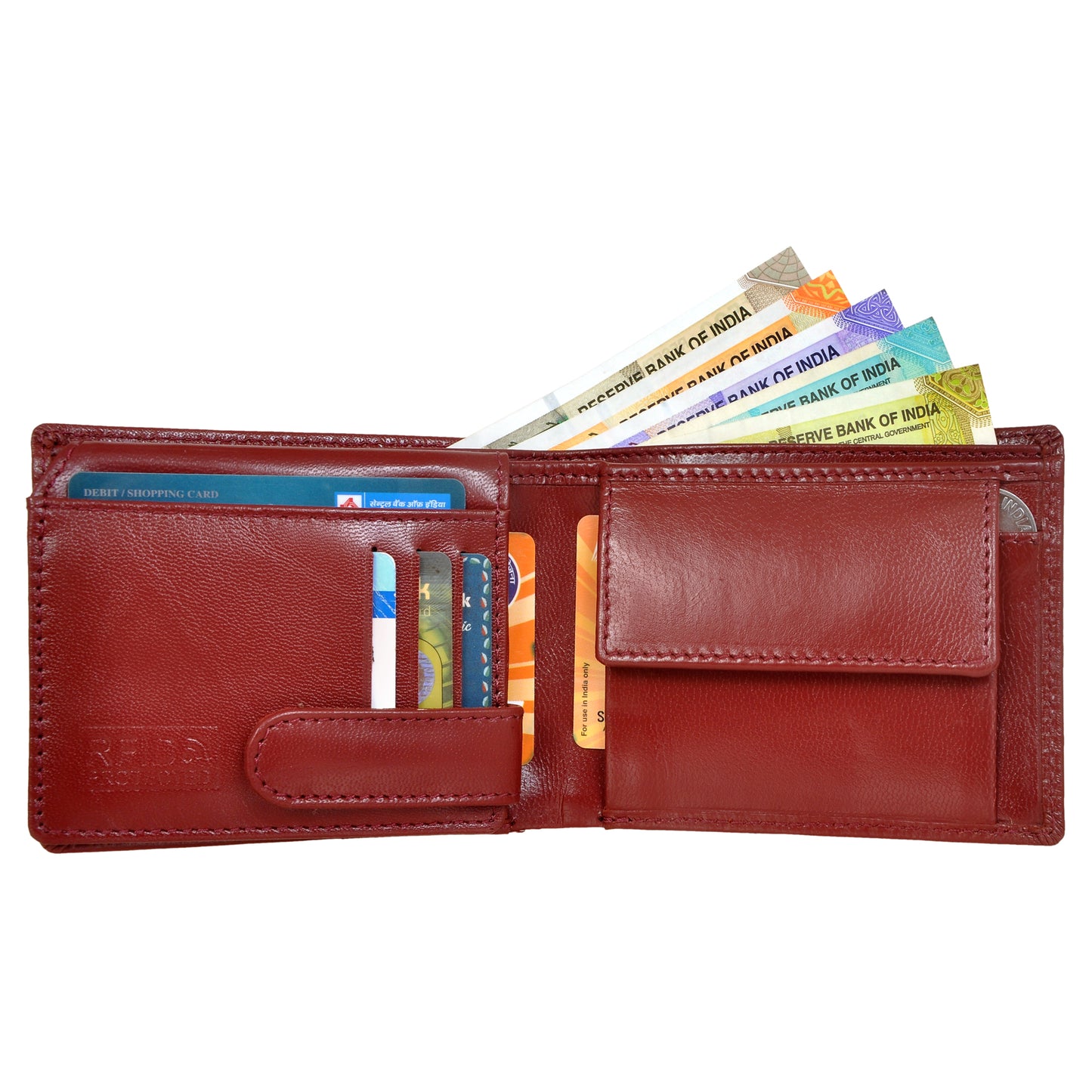 GWCC605 Gents Wallet in Grain Leather, RFID Protected