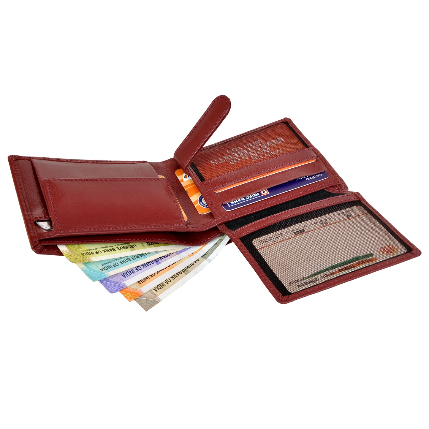 GWCC605 Gents Wallet in Grain Leather, RFID Protected