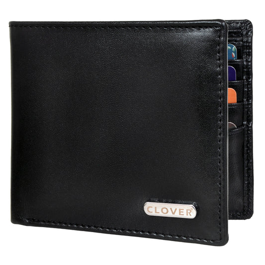 GWCC642 Gents Wallet in Grain Leather, RFID Protected