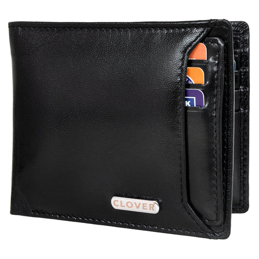GWCC604 Gents Wallet in Grain Leather, RFID Protected