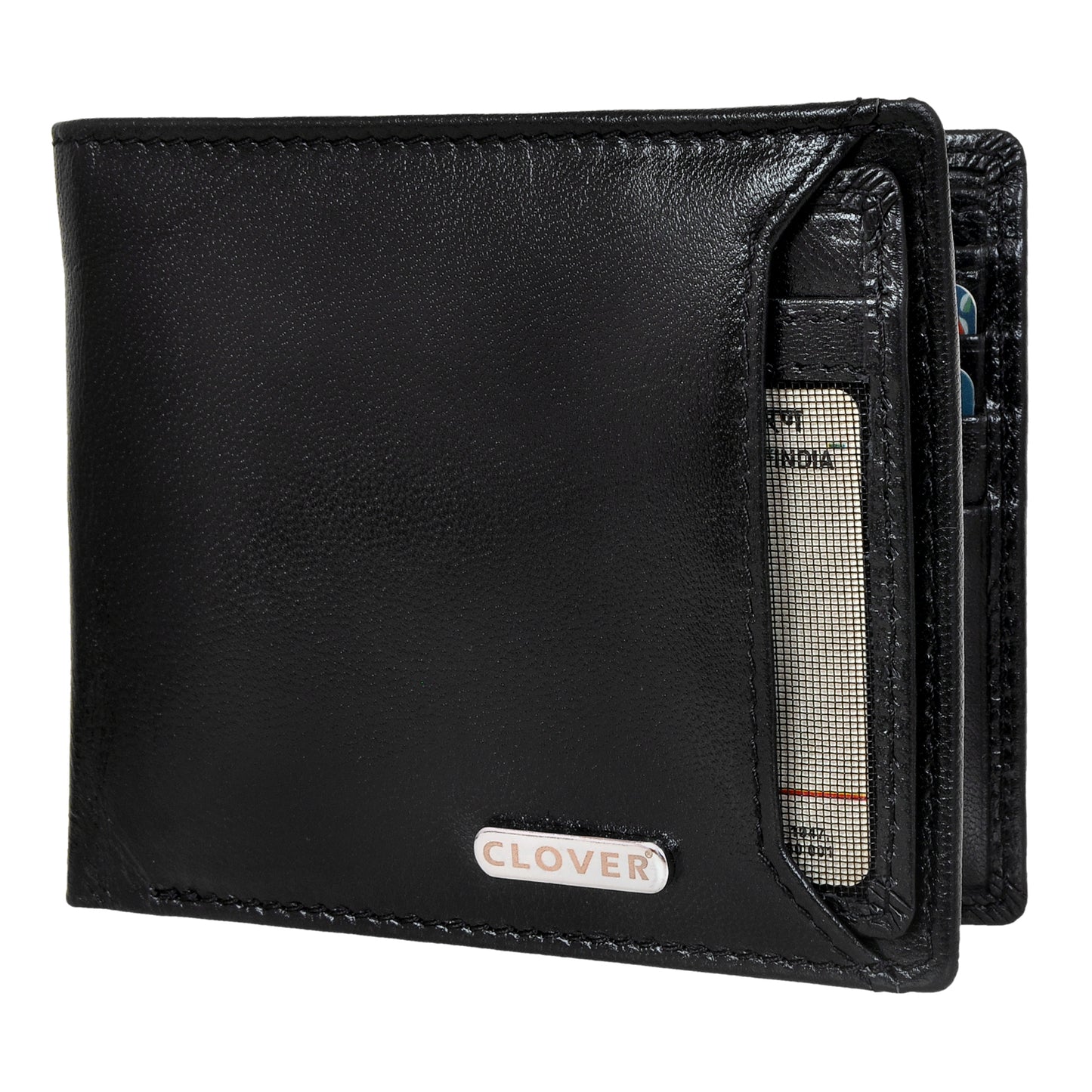 GWCC604 Gents Wallet in Grain Leather, RFID Protected