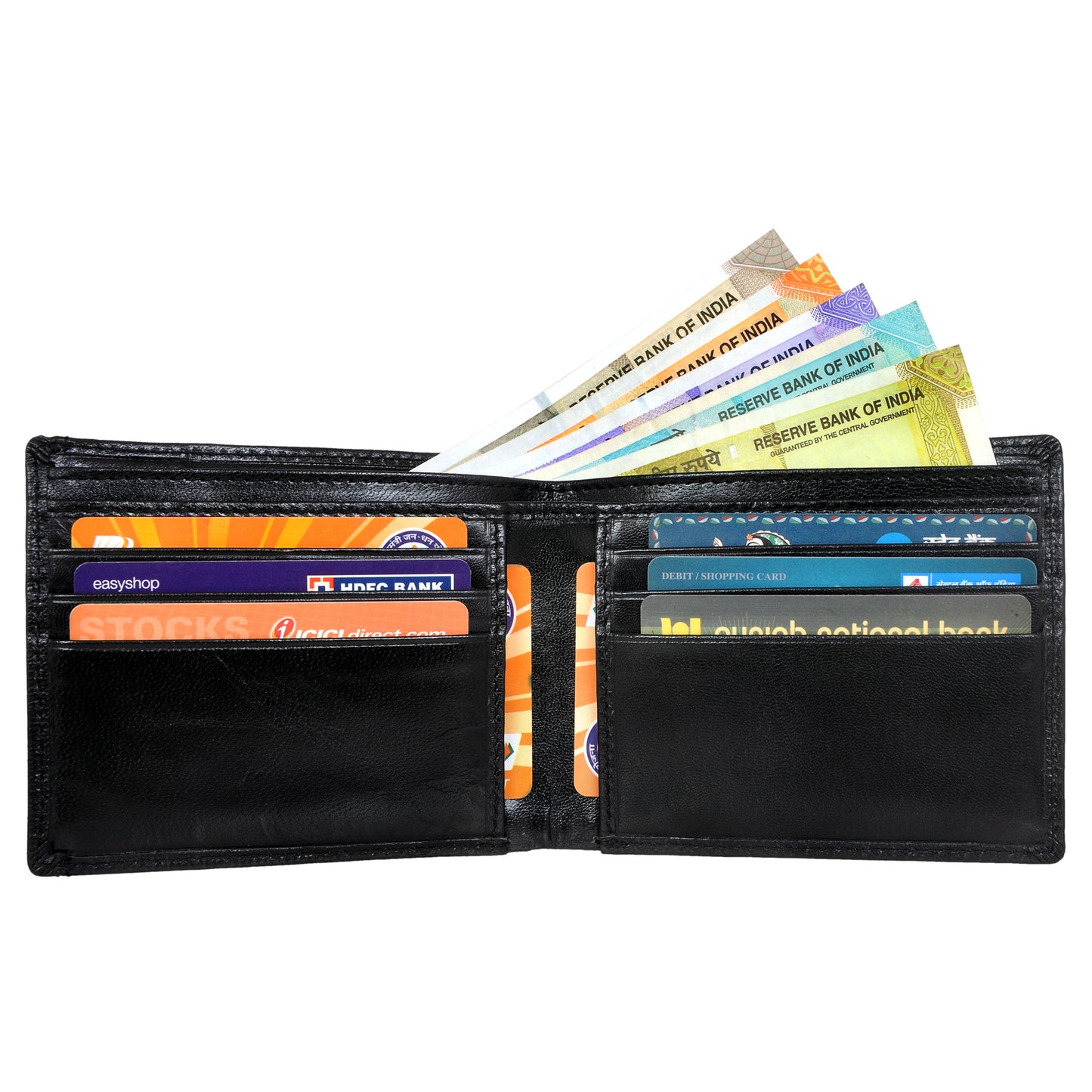 GWCC604 Gents Wallet in Grain Leather, RFID Protected