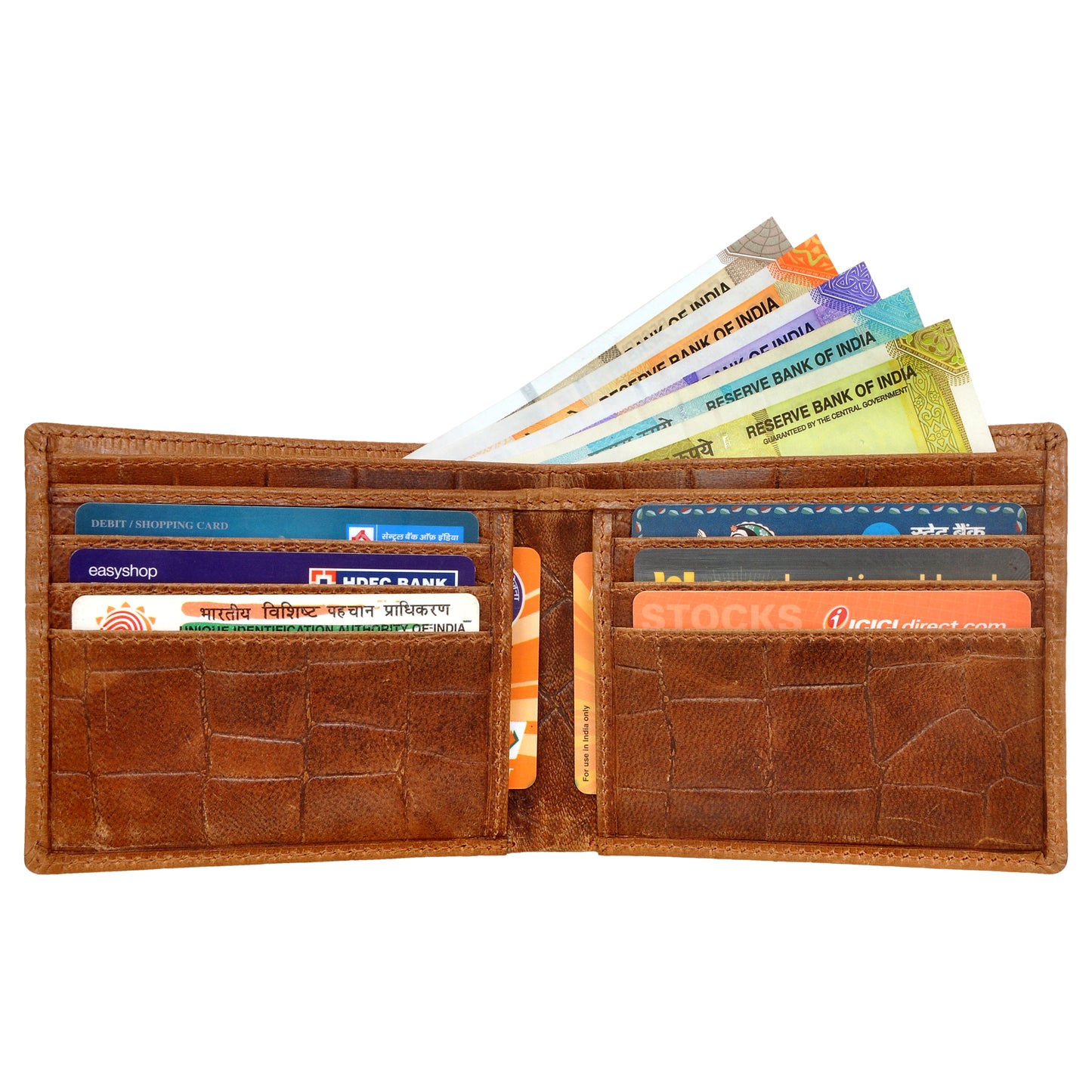 GWCC636 Gents Wallet in Grain Leather, RFID Protected