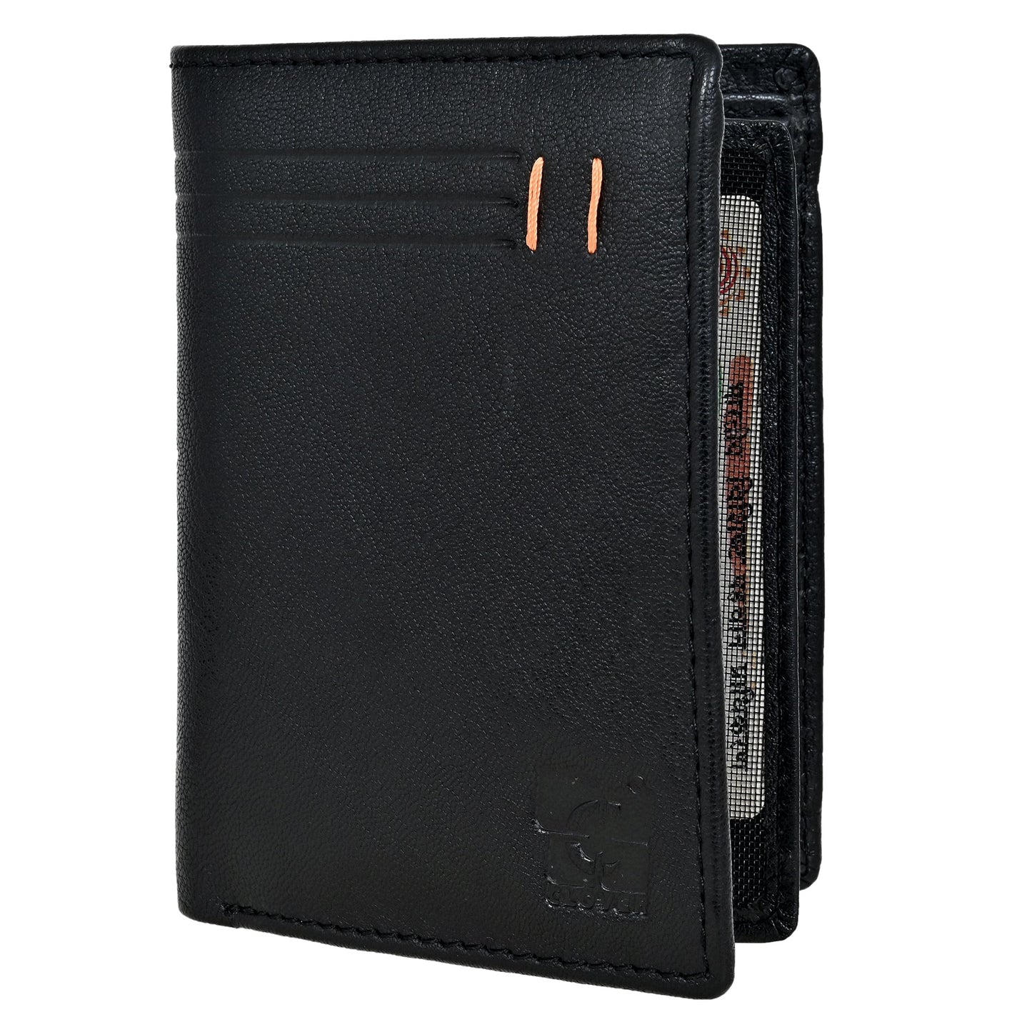 GWCC116 Gents Wallet in Grain Leather, RFID Protected