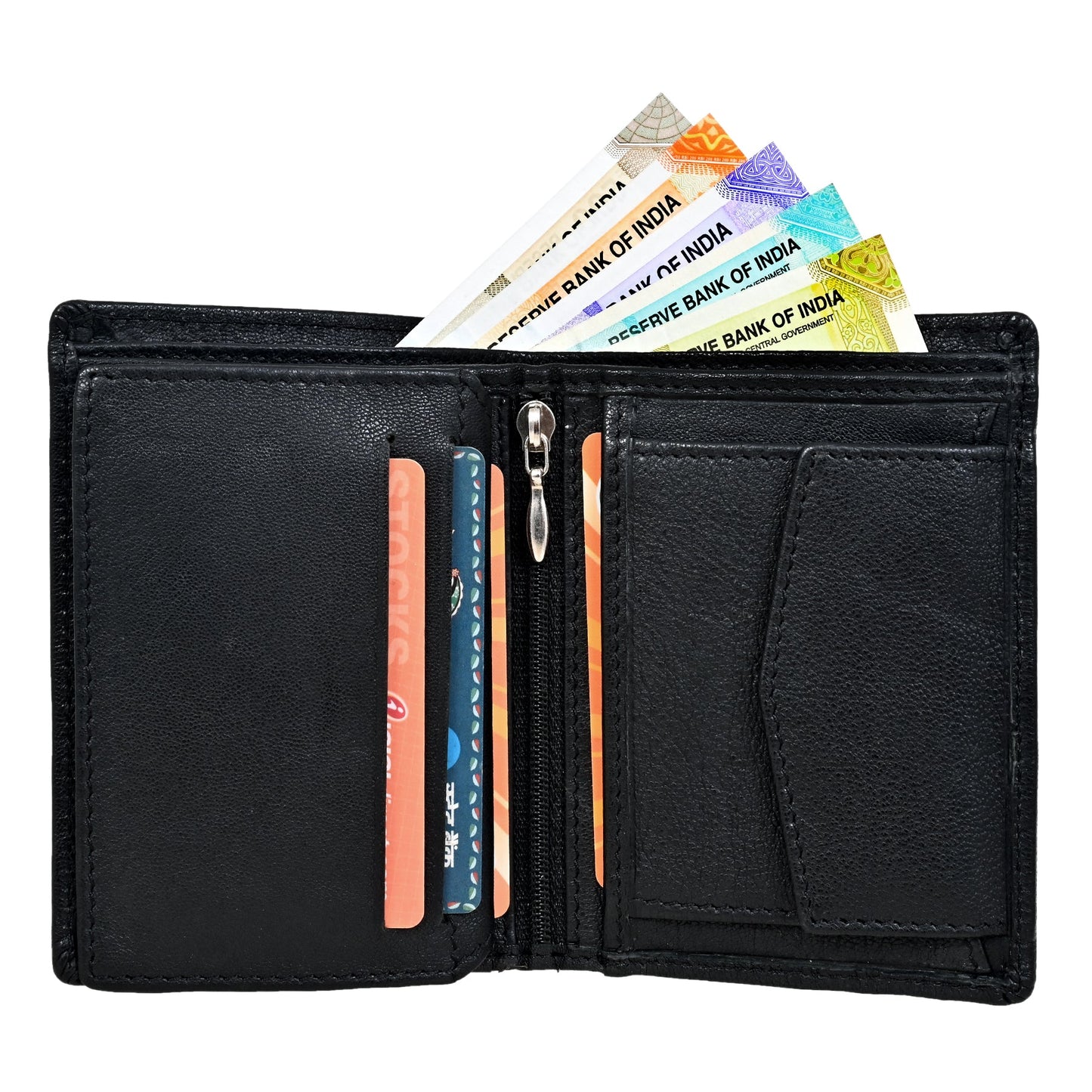 GWCC116 Gents Wallet in Grain Leather, RFID Protected