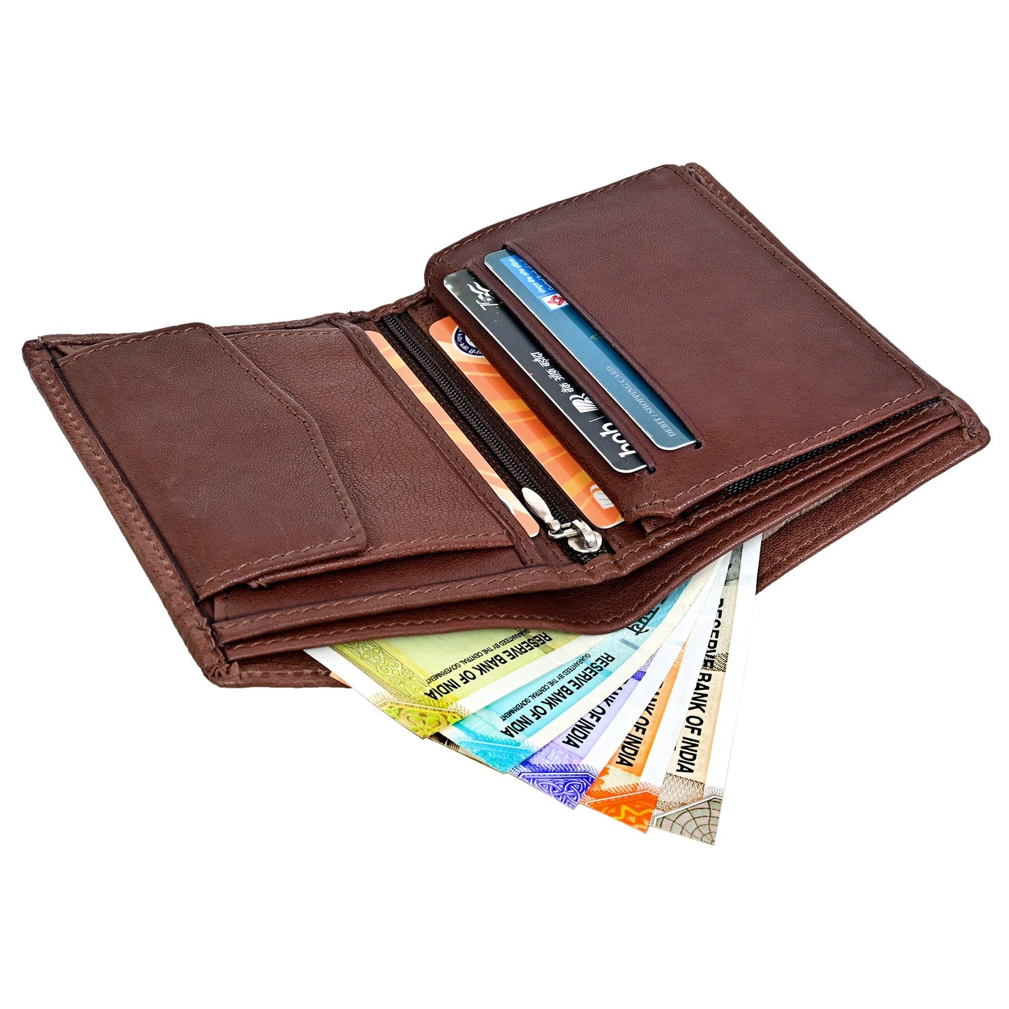 GWCC115 Gents Wallet in Grain Leather, RFID Protected