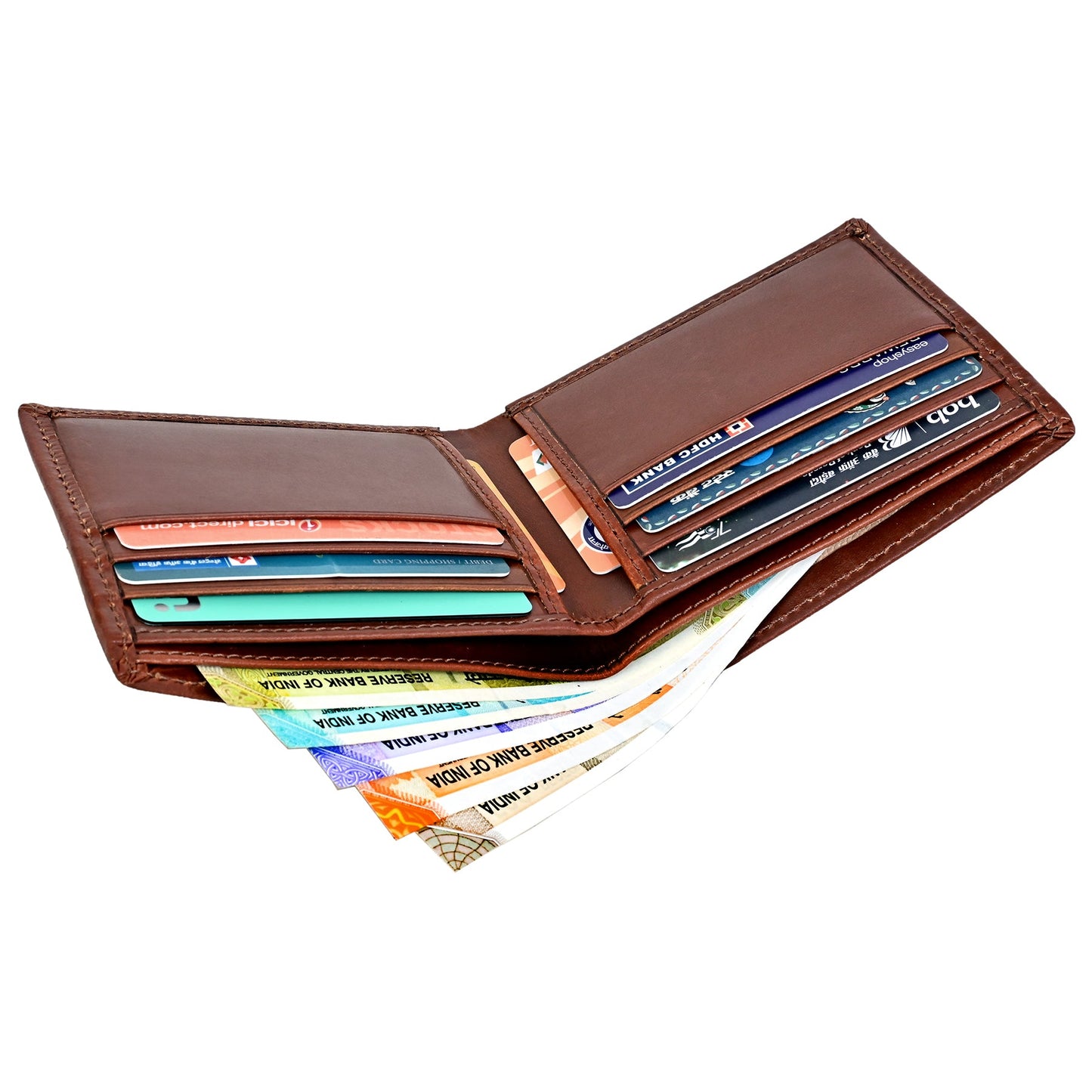 GWCC653 Gents Wallet in Grain Leather, RFID Protected