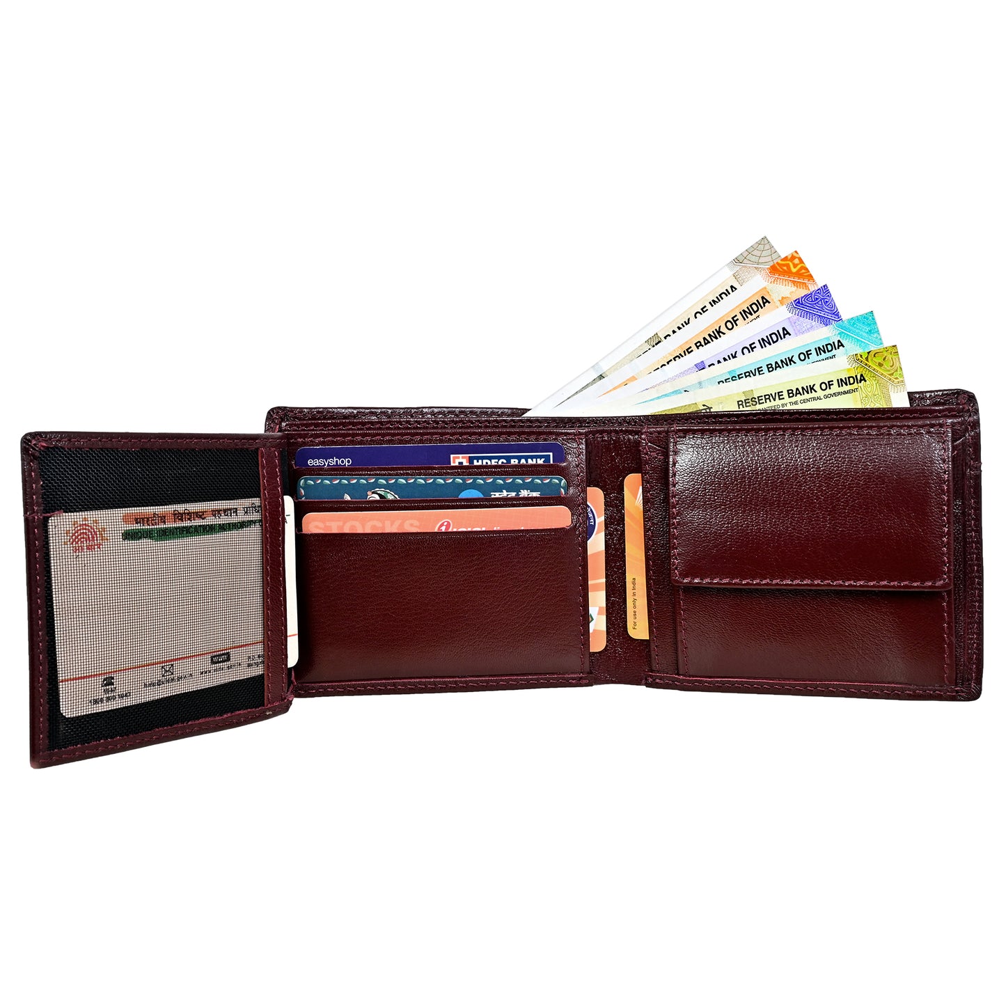 GWCC630 Gents Wallet in Grain Leather, RFID Protected