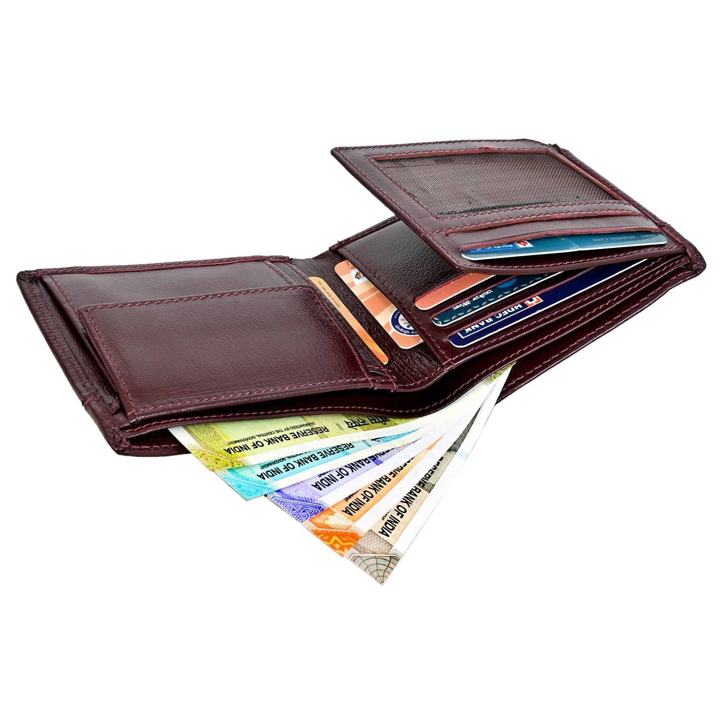 GWCC630 Gents Wallet in Grain Leather, RFID Protected