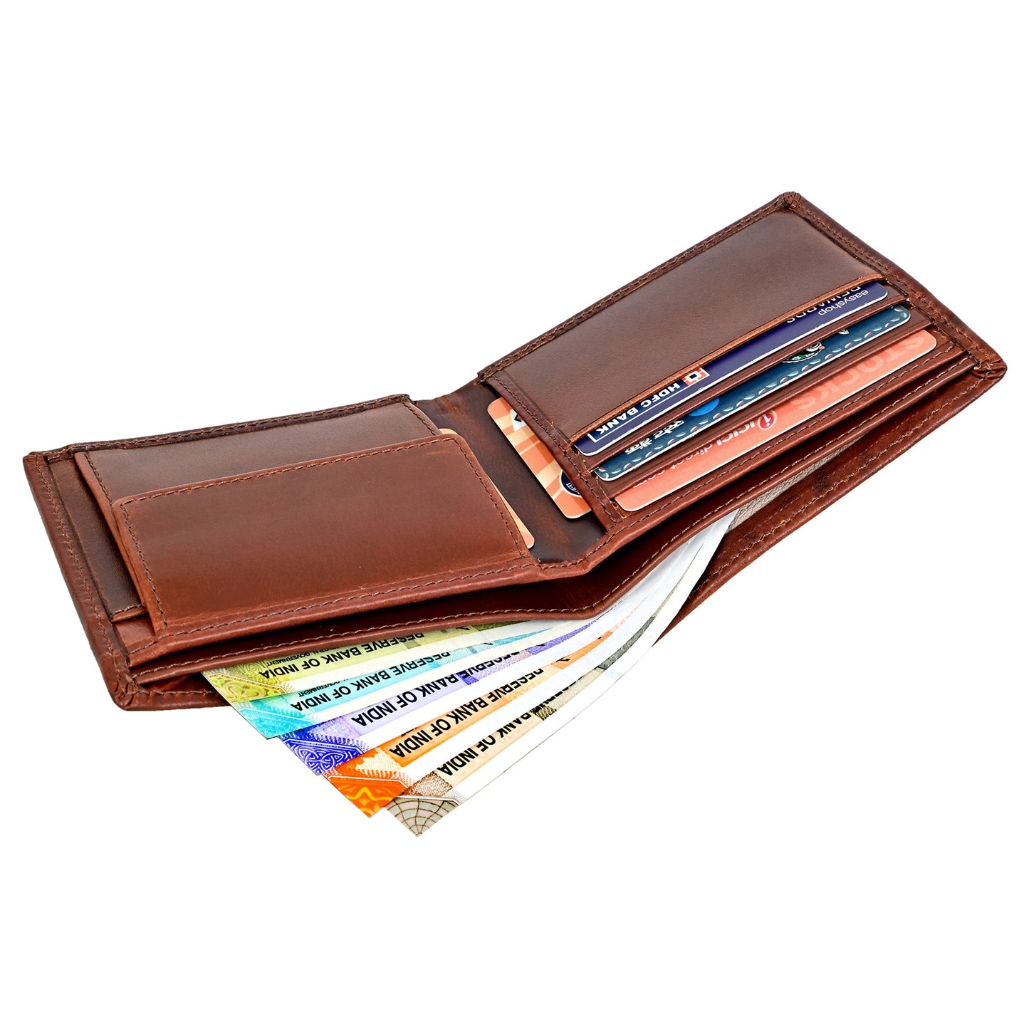 GWCC654 Gents Wallet in Grain Leather, RFID Protected