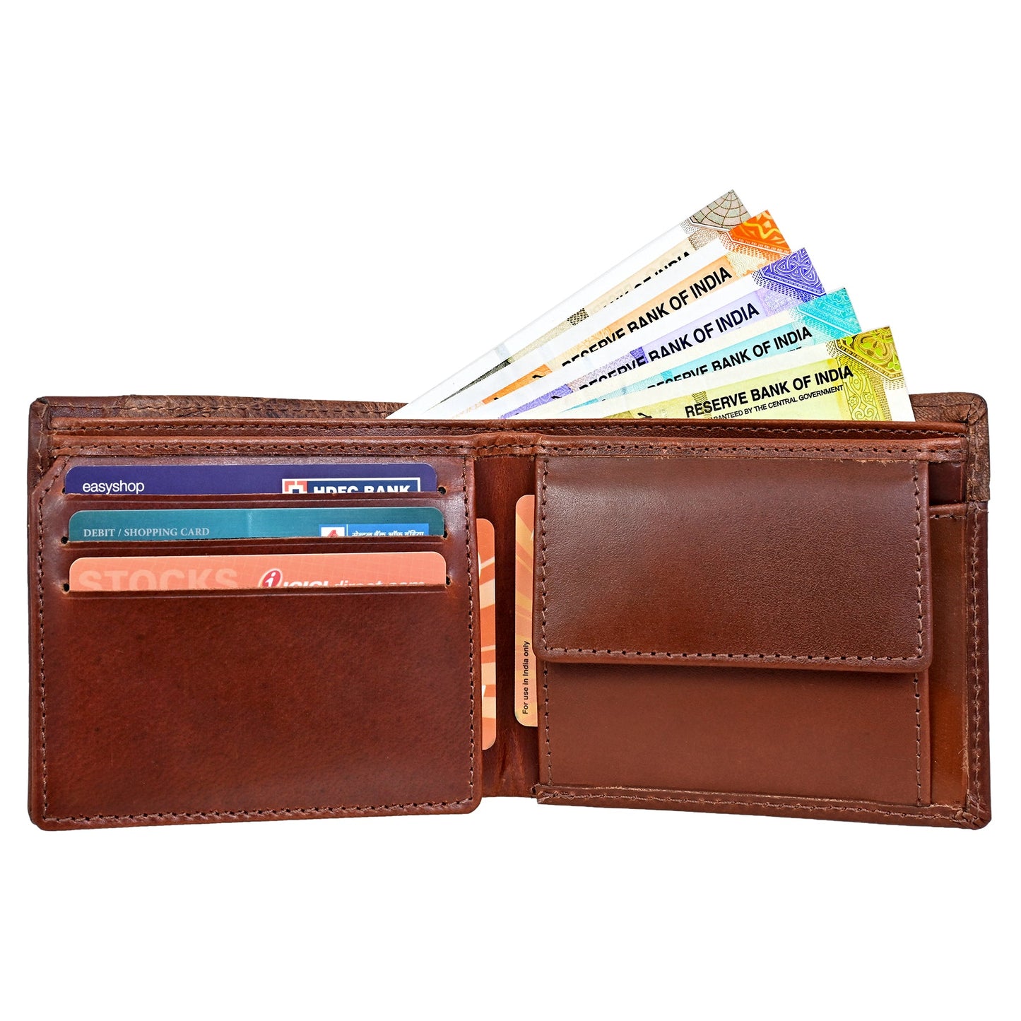 GWCC658 Gents Wallet in Grain Leather, RFID Protected