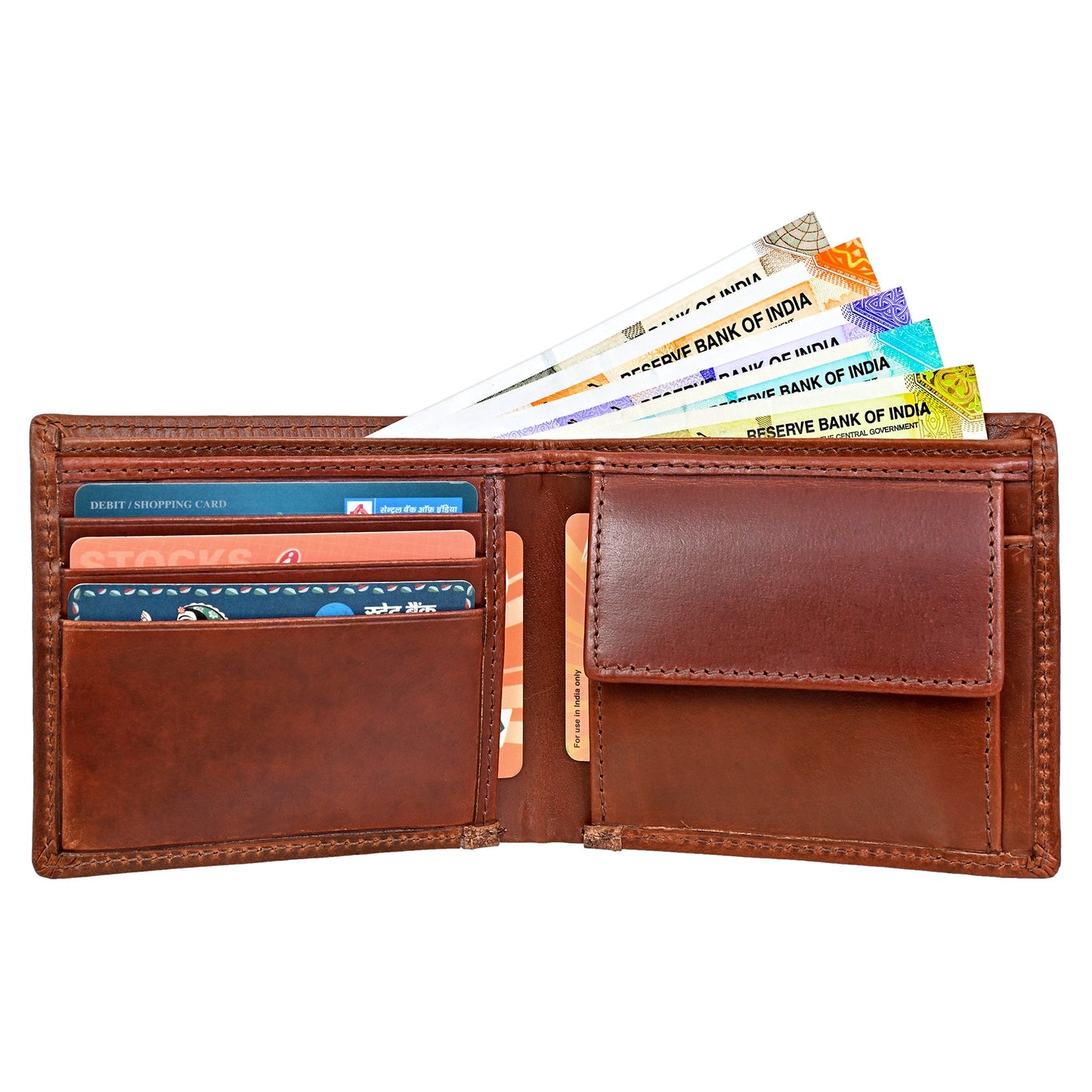 GWCC656 Gents Wallet in Grain Leather, RFID Protected