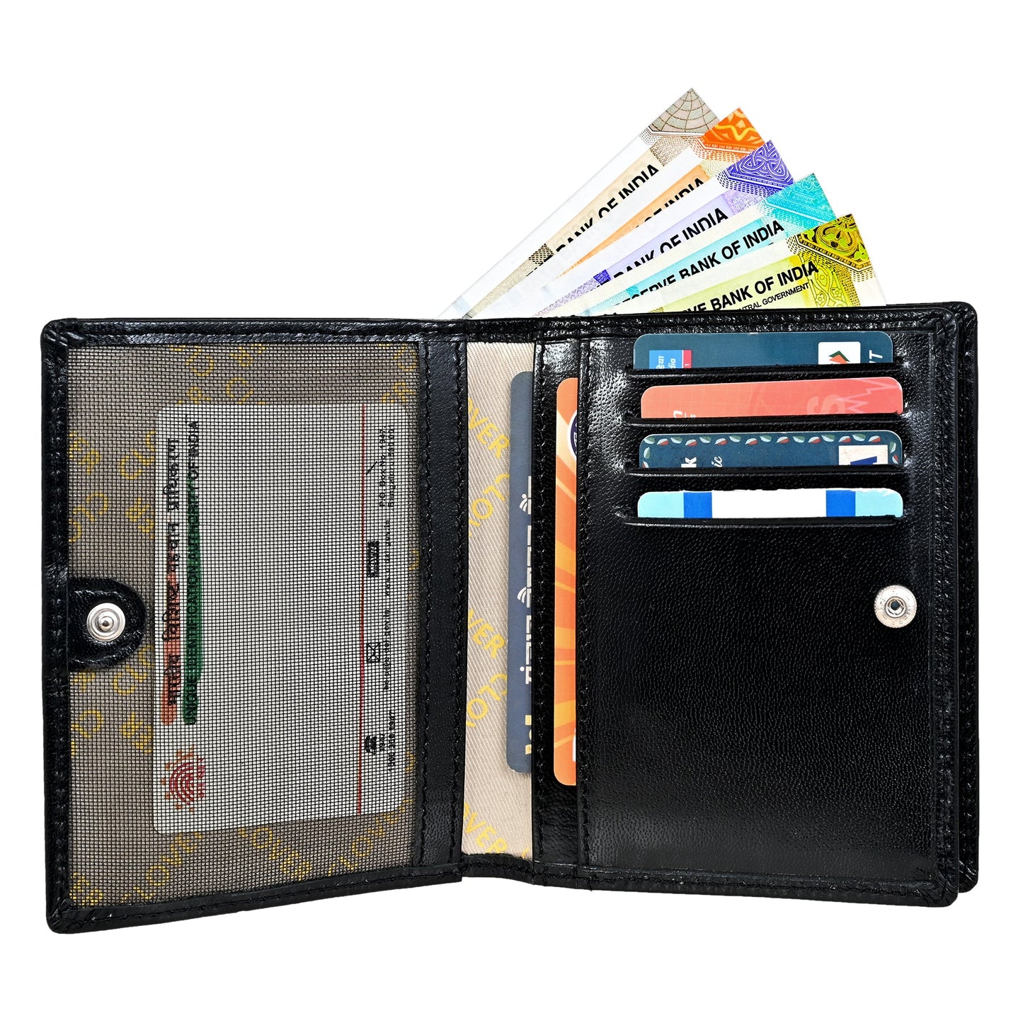 GWCC632 Gents Wallet in Grain Leather, RFID Protected