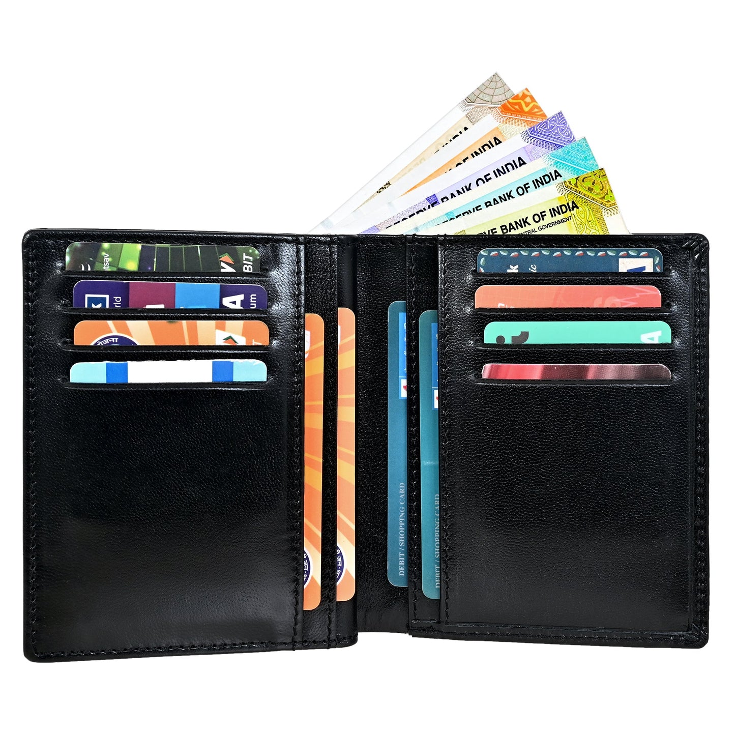 GWCC632 Gents Wallet in Grain Leather, RFID Protected