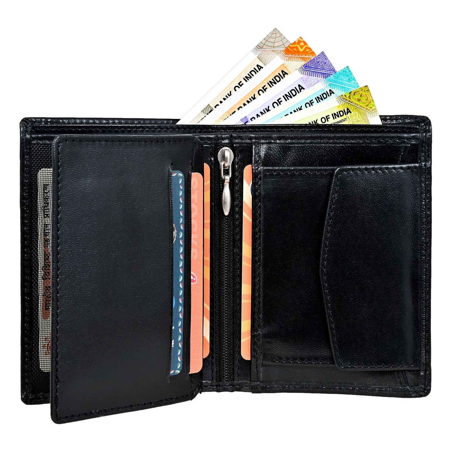 GWCC616 Gents Wallet in Grain Leather, RFID Protected