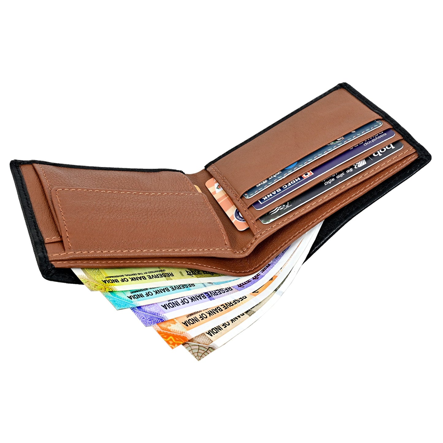 GWCC110 Gents Wallet in Grain Leather, RFID Protected