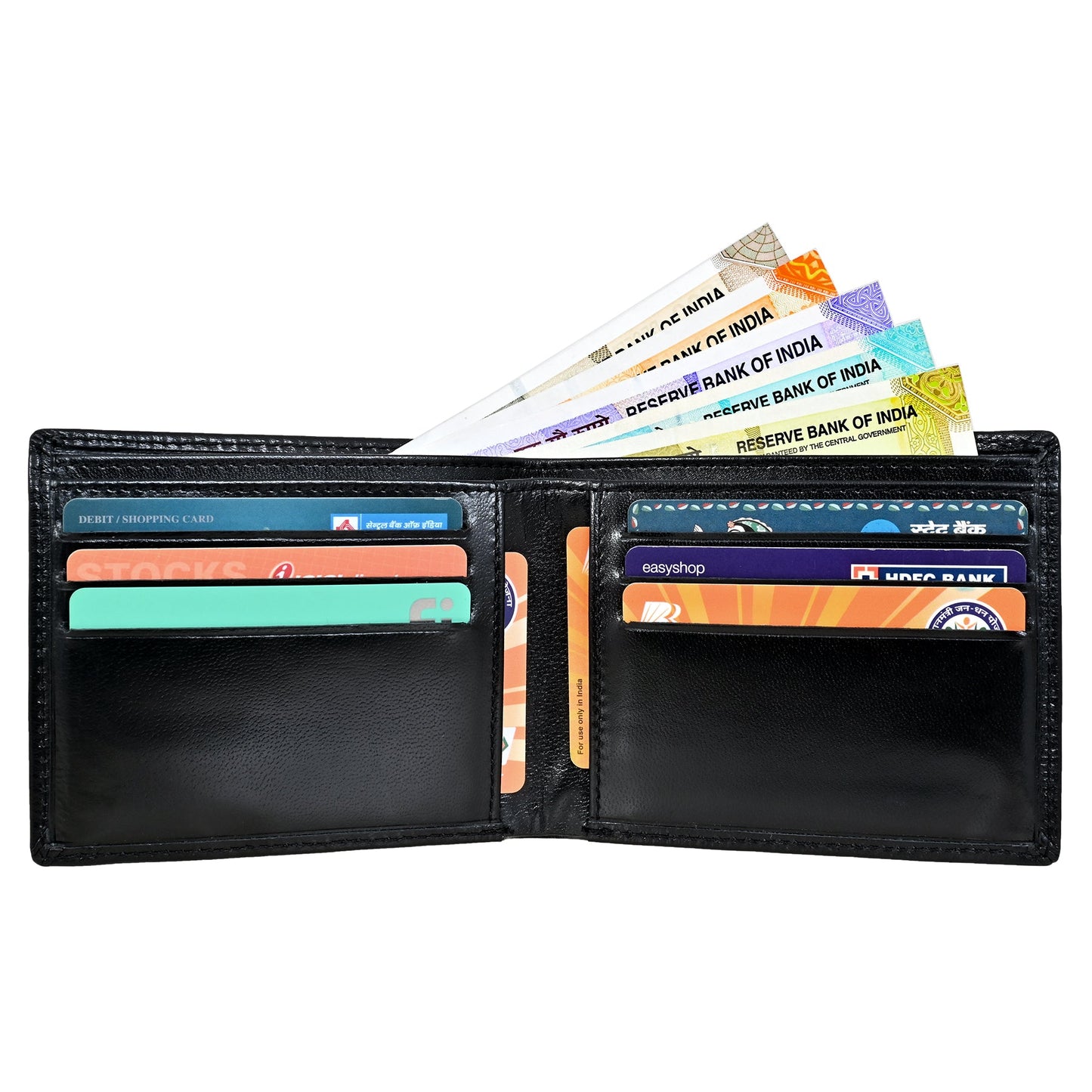 GWCC624 Gents Wallet in Grain Leather, RFID Protected