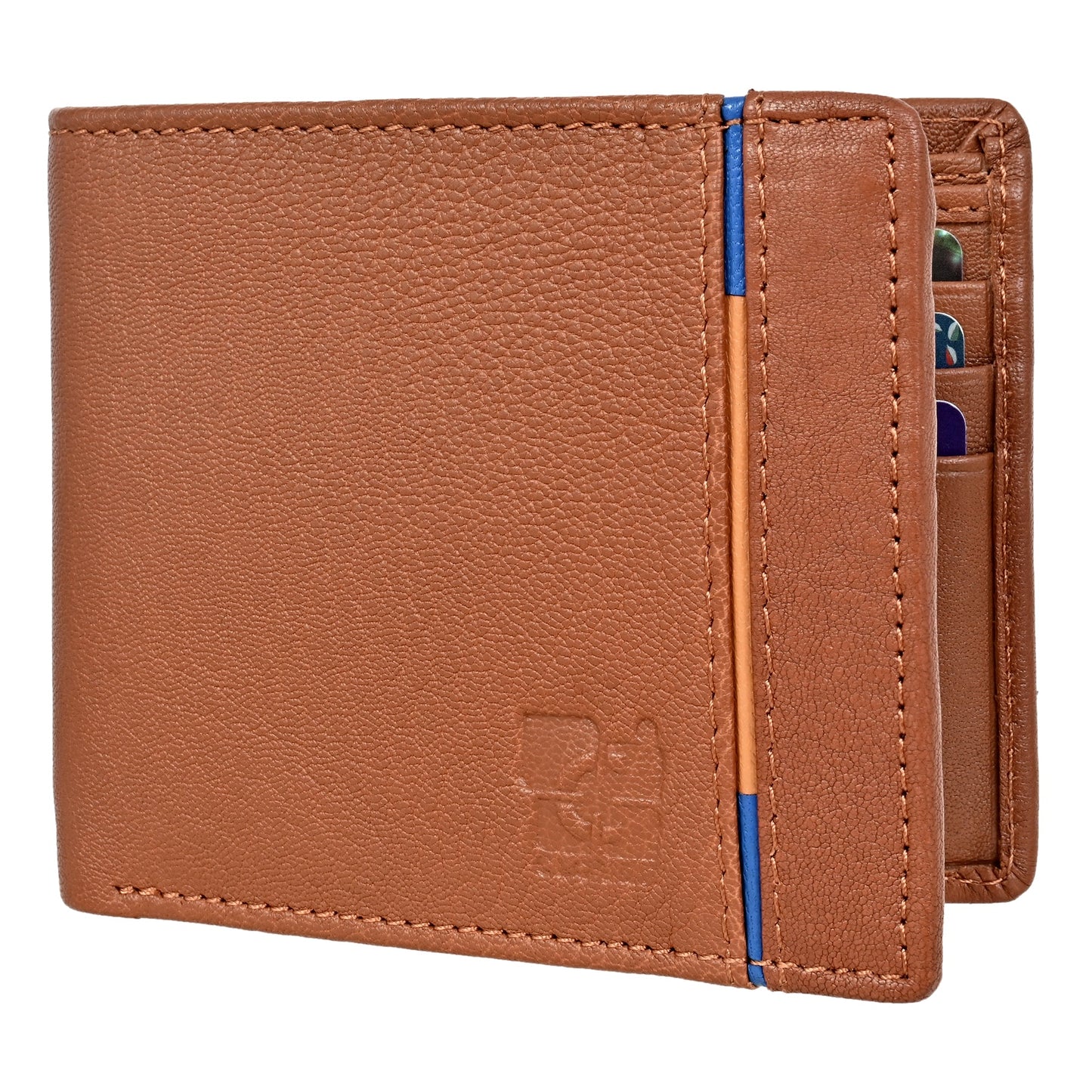 GWCC105 Gents Wallet in Grain Leather, RFID Protected