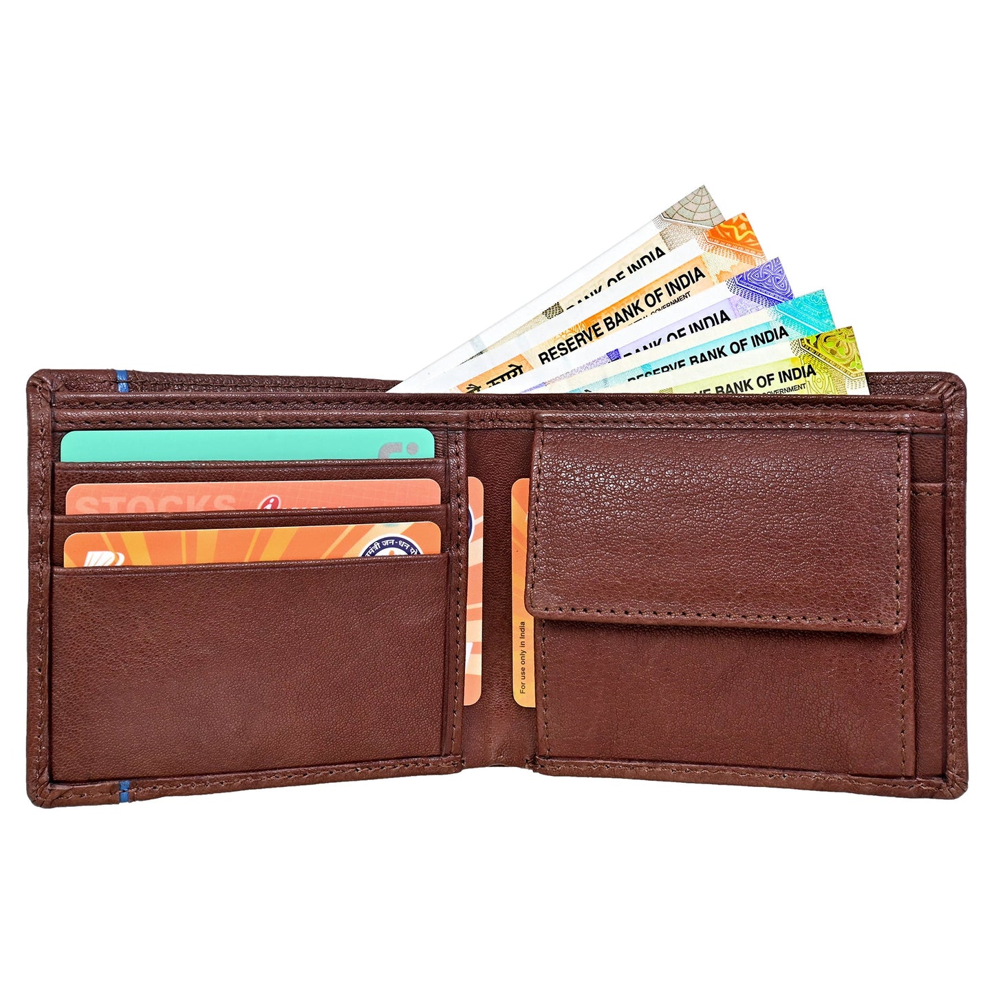 GWCC104 Gents Wallet in Grain Leather, RFID Protected