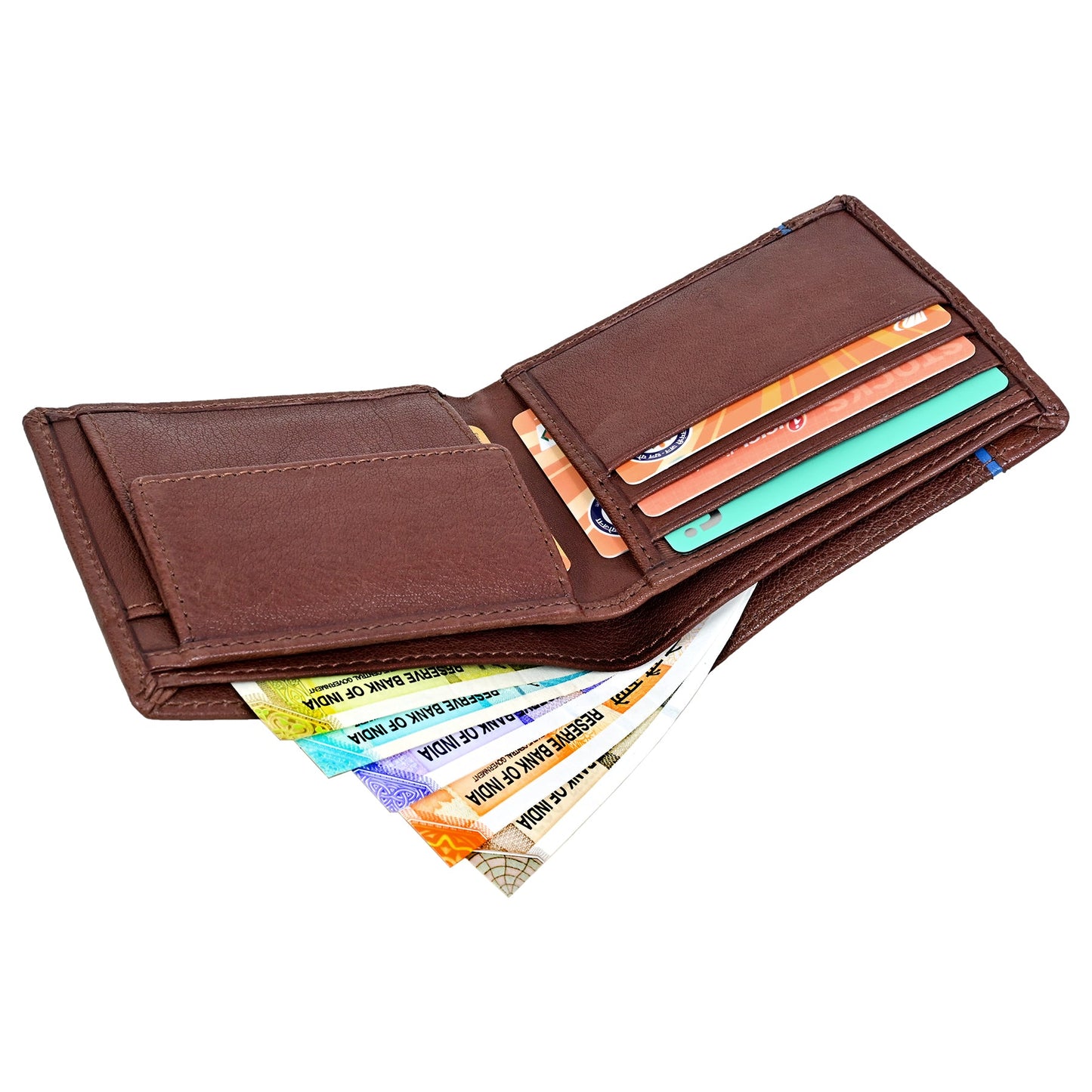 GWCC104 Gents Wallet in Grain Leather, RFID Protected