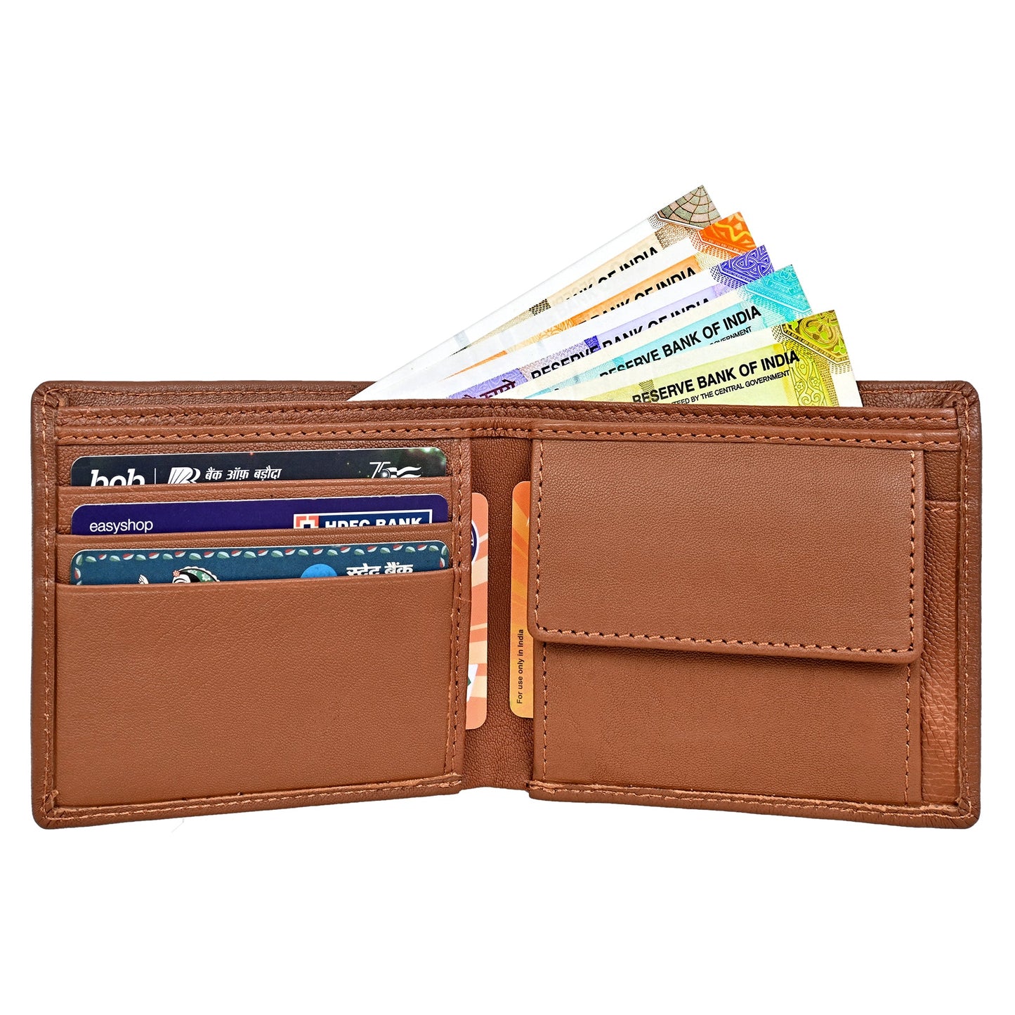 GWCC114 Gents Wallet in Grain Leather, RFID Protected