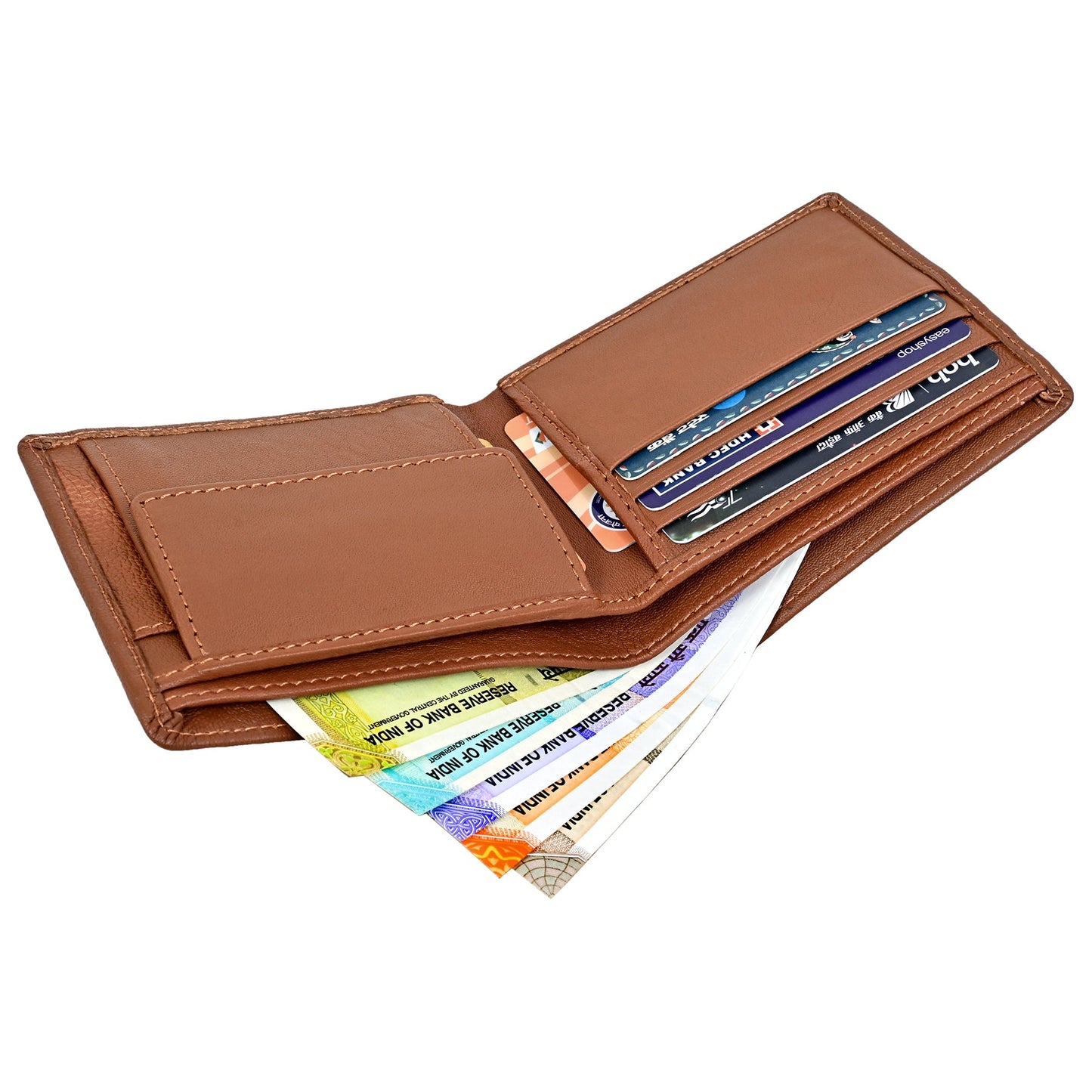 GWCC114 Gents Wallet in Grain Leather, RFID Protected