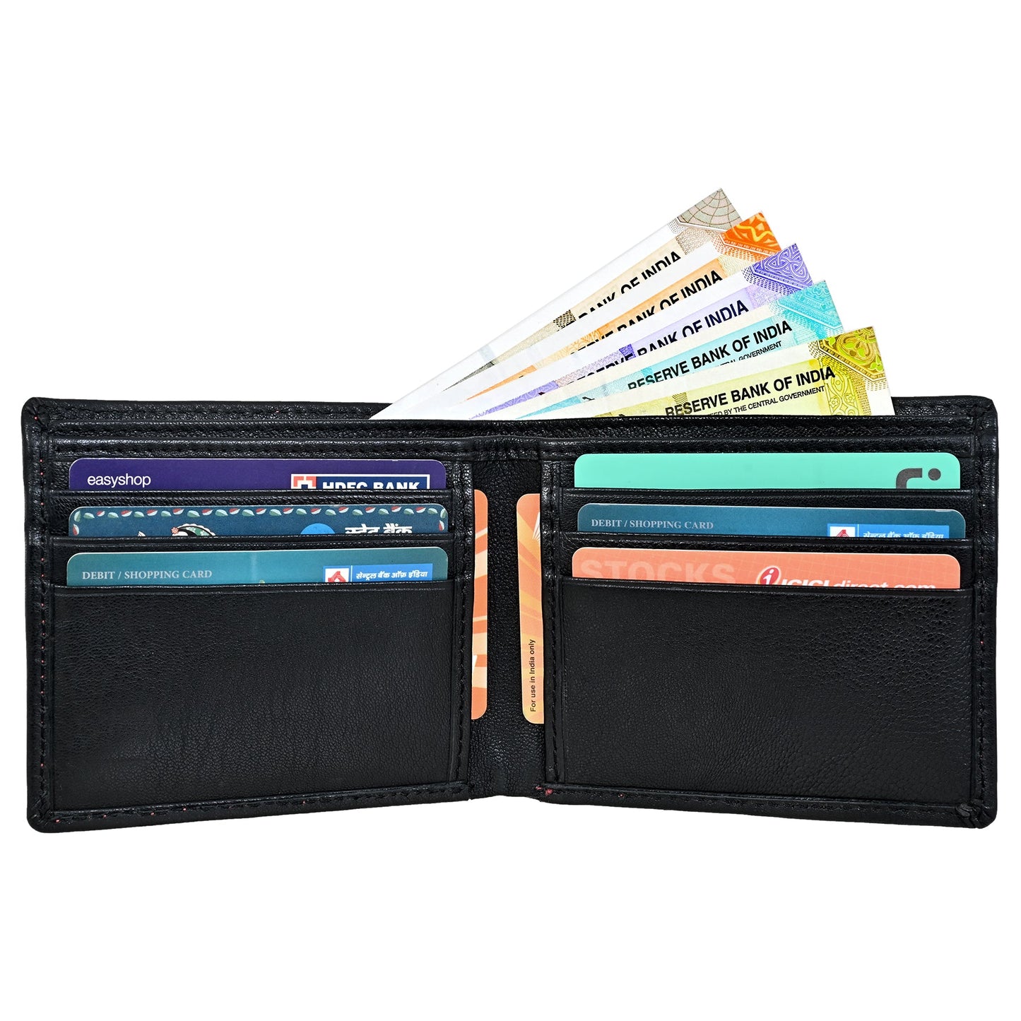 GWCC111 Gents Wallet in Grain Leather, RFID Protected