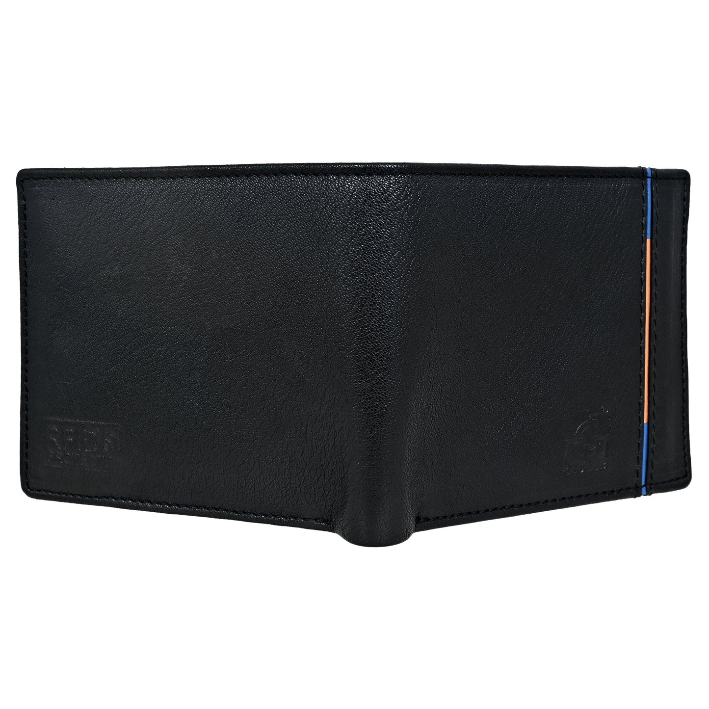 GWCC101 Gents Wallet in Grain Leather, RFID Protected