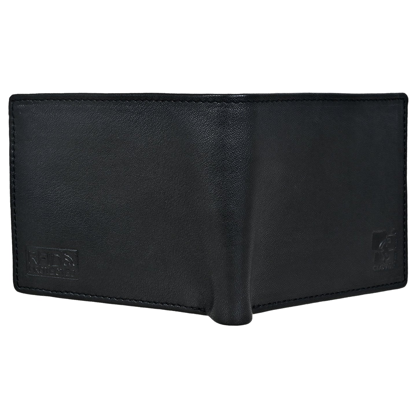 GWCC108 Gents Wallet in Grain Leather, RFID Protected