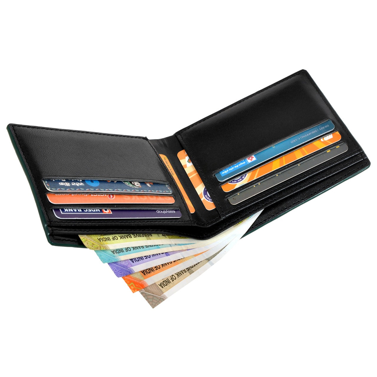 GWCC652 Gents Wallet in Grain Leather, RFID Protected