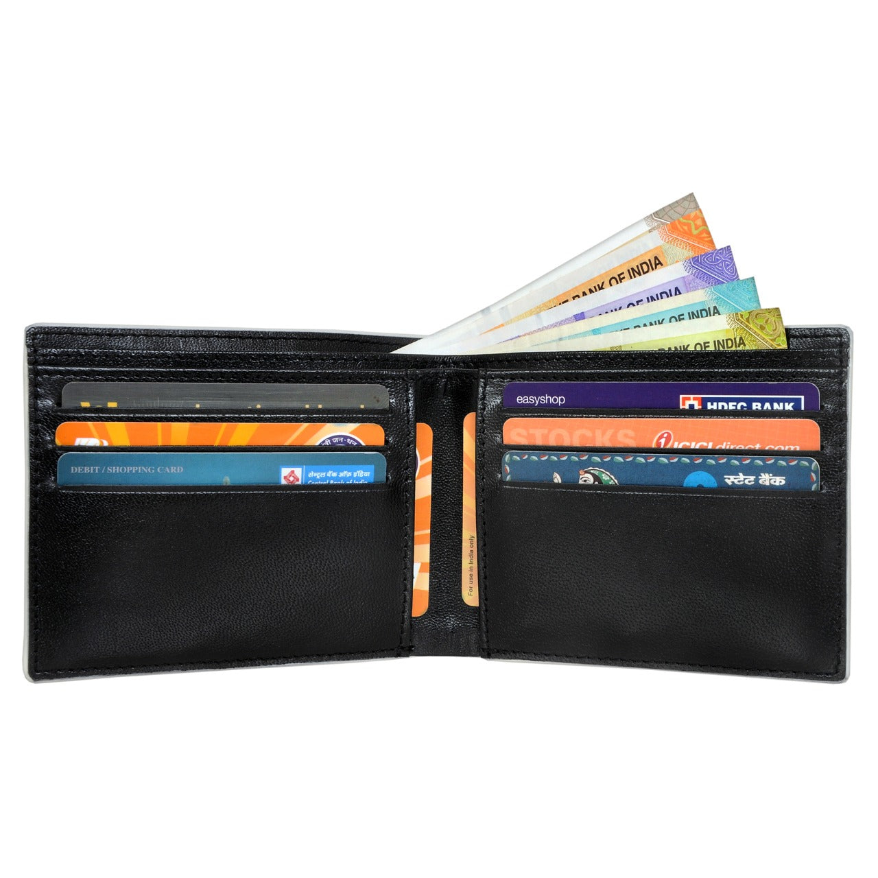 GWCC649 Gents Wallet in Grain Leather, RFID Protected