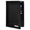 Men’s Wallet, Full Grain Leather, Note Case, 10 Card Slots with Passport Pocket, RFID Protected | Clover