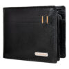 Men’s Wallet, Full Grain Leather, Bi-Fold, 7 Card Slots with Coin Pocket, RFID Protected | Clover