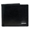 Men’s Wallet, Full Grain Leather, Bi-Fold, 6 Card Slots, RFID Protected | Clover