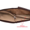 Men's Wallet, Full Grain Leather, Bi-Fold, 10 Card Slots, RFID Protected | Clover - Image 5