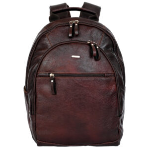 LBCC022 Official Bagpack in Top Grain Leather, RFID Protected