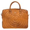 LBCC012 Excutive Laptop Bag in Top Grain Leather, RFID Protected
