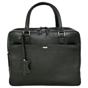 LBCC016 Executive Laptop Bag in Top Grain Leather, RFID Protected