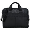 LBCC009 Executive Laptop Bag in Top Grain Leather, RFID Protected