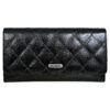 GWCC1001 Ladies Clutch in Top Grain Leather, RFID Protected